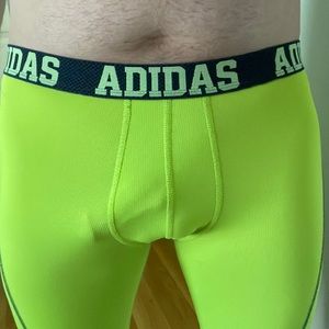 Adidas long athletic trunks